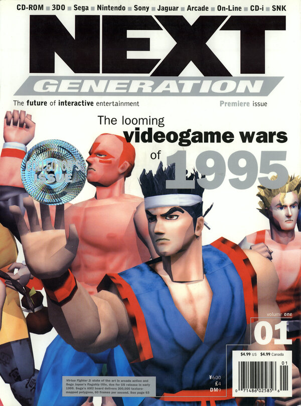 Next Generation Issue 1 (January 1995) cover